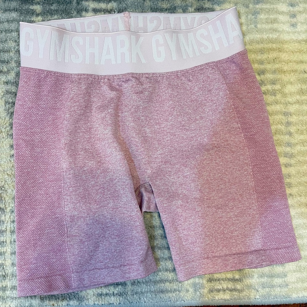 Gymshark biker shorts pink size small